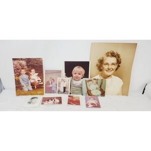 Lot Of 18 Vintage Family Photos 1960s 1970s Ephemera‎ Photography Decor Sepia